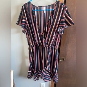 Exhilaration‎ striped dress